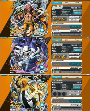 BR855 2 EX META 2 MAX ROGER MAX ROB LUCCI MAX QUIN, KING MAX GOOD MEDAL MANY MEDAL MATERIAL