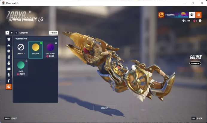 2 Gold Weapons / Full Mail Access / see the picture / Please Read Description