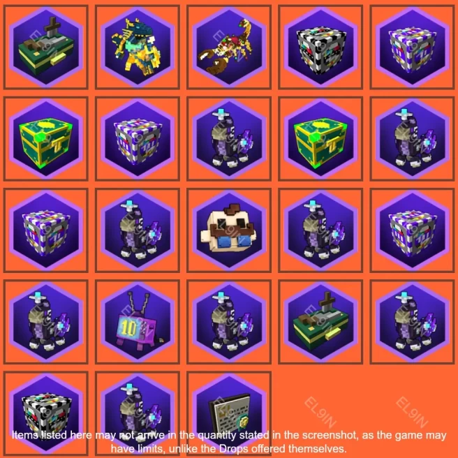 • Trove • Twitch Drops • 10 Years of Trove [Total 23 Items]