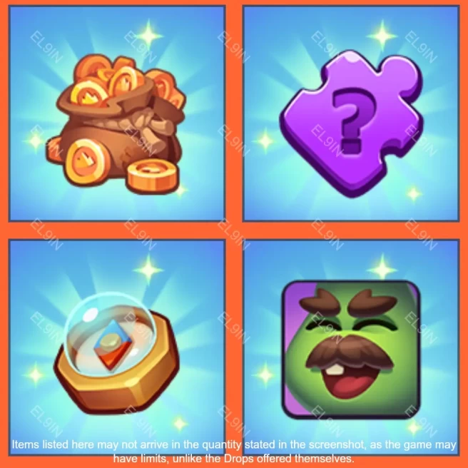 • Rush Royale • Twitch Drops • 31.1 Twitch Drops! [Total 4 Items]