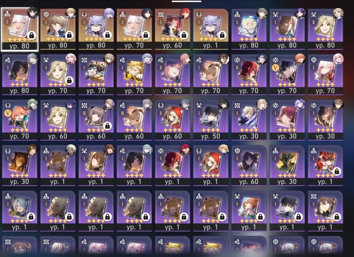 HSR214 //Europe // AR 70 // 27 Legendary Characters and 23 Genshin Characters // Great Pumping // Midai (G)
