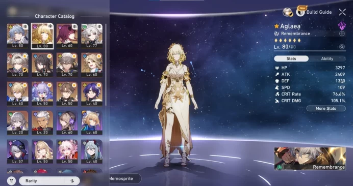 Europe TL62 | 14 legendary characters | 3 cones | Aglaea + Kafka | Sunday + Feixiao | Firefly + Ruan Mei and more