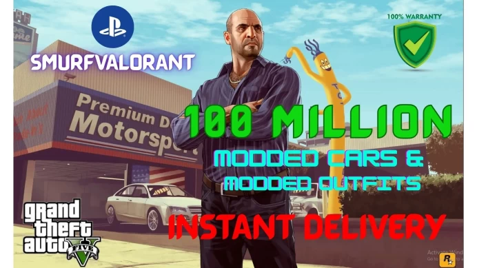 PS5 100 Million Pure Cash | 10 Modded Cars & 4 Modded Outfits | Level 10 | Full Access | INSTANT DELIVERY | 24 x 7 SUPPORT