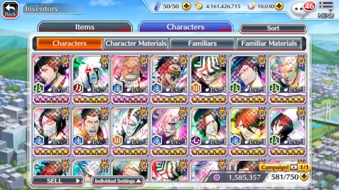 [GLOBAL] 10k Orbs + 9 5/5 Char(TYBW25 Uryu,Renji,Jushiro, TYBW Oh-Etsu,Ichigo,Byakuya,ETC) | Fresh Story | Check SS (BBS1544)