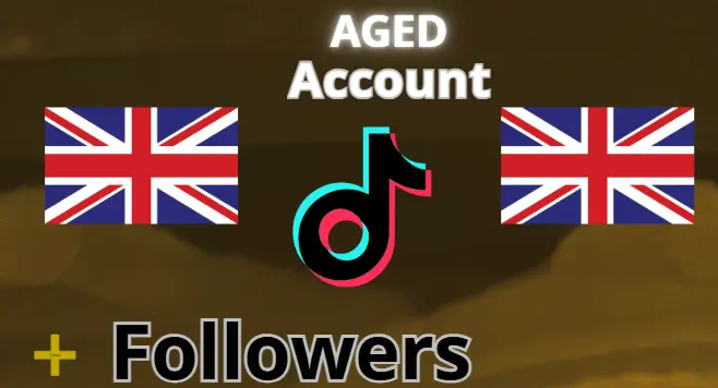 Auto Delivery | Account Uk |Aged +100 follwers | Trusted by TikTok| Full Acess |