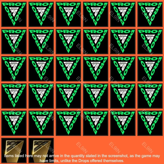 • EA Sports FC 25 • Twitch Drops • FC Pro Worlds GS Day 1 [Total 32 Items]
