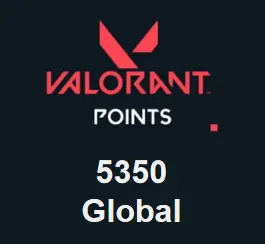 5350 Valorant Points - Global