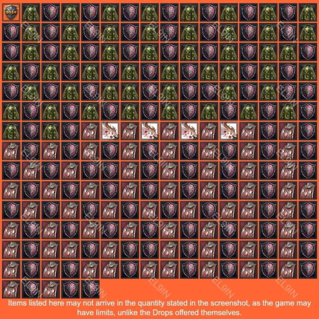 • Rise Online • Twitch Drops • ROW Drop 184 [Total 232 Items]