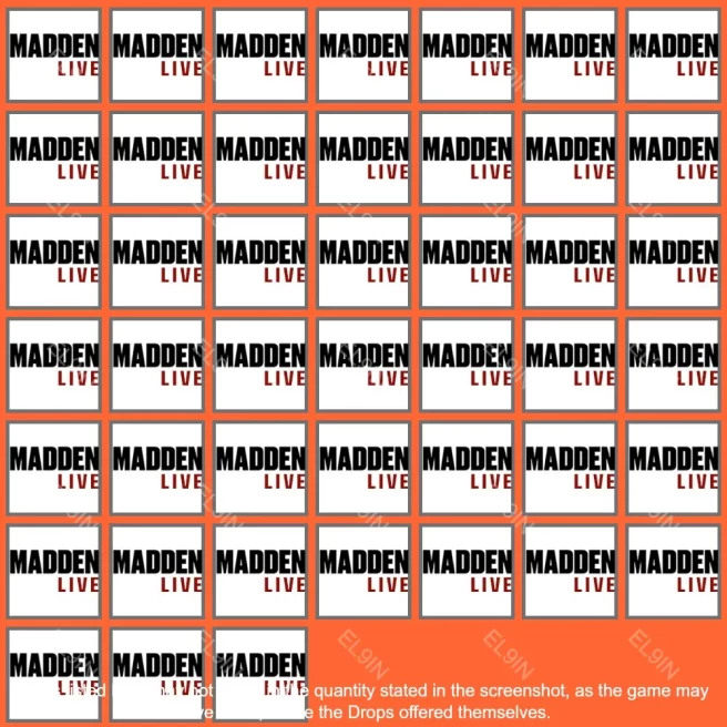 • Madden NFL 25 • Twitch Drops • Madden 25 Open Directory [Total 45 Items]