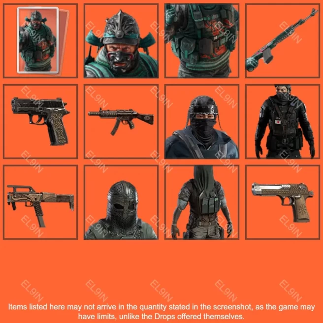 • Tom Clancy's Rainbow Six Siege X • Twitch Drops • R6SX EWC 2025 Day 2 [Total 12 Items]