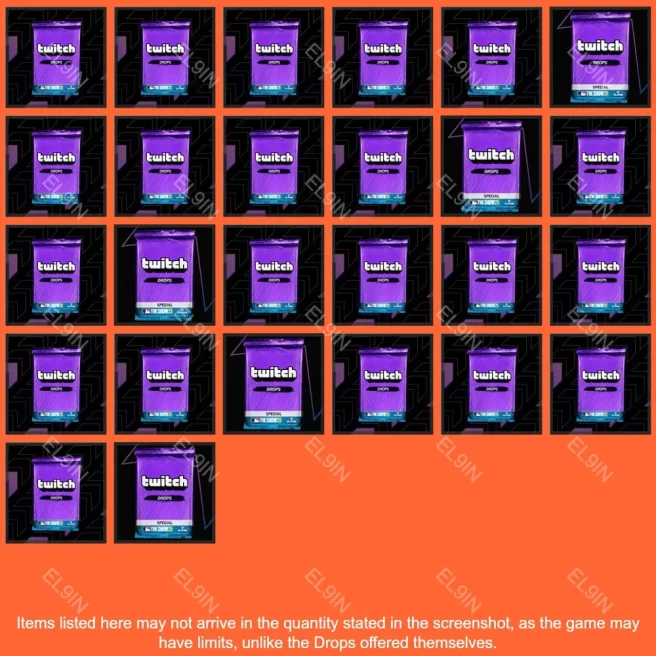 • MLB The Show 25 • Twitch Drops • COPY OF Drops for All [Total 26 Items]