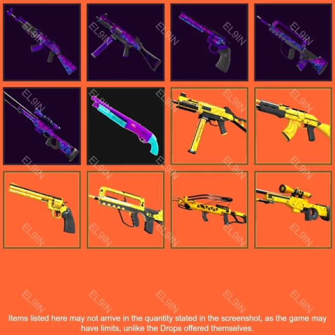 • Krunker • Twitch Drops • New Season 8.1 [Total 12 Items]