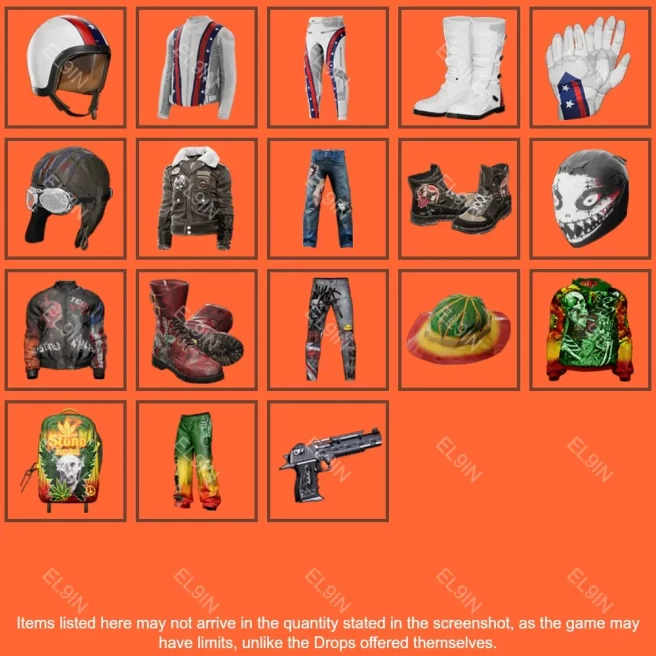 • SCUM • Twitch Drops • SCUM 1.0 Launch Drops 5/5 [Total 18 Items]