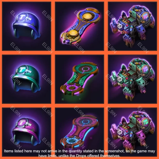 • Corepunk • Twitch Drops • Gear up & Ride Out Pink! [Total 9 Items]
