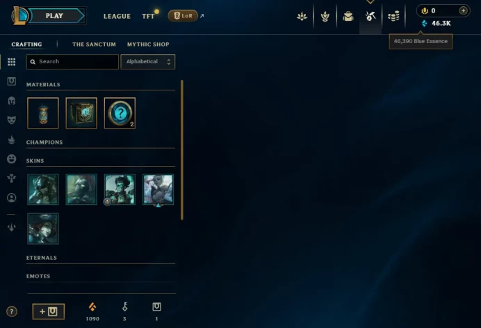  【 EUW 】 ⸱ LVL30 ( Ranked Ready +10 QP  ) | Normal MMR  | Unverified  |46390 BE  | Check Description 