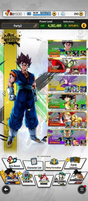 D633-IOS+Android-Nice Account-10 UL(Goku Uis+Beast Gohan+SS4 Gogeta+Vegito+Gogeta+Super Gogeta)+Good Equipment+47 Legend+Team Fusion+Team Future