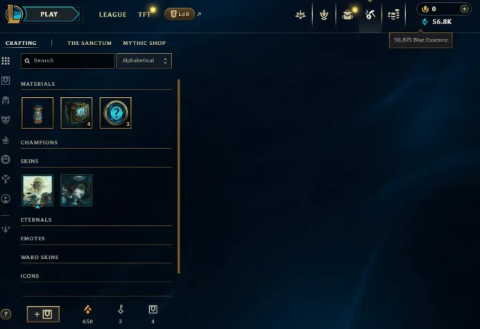  【 EUNE 】 ⸱ LVL30 High MMR 2400  89.5% WR  | ( Ranked Ready +10 QP  ) Unverified  | 56875 BE  |Check Description 