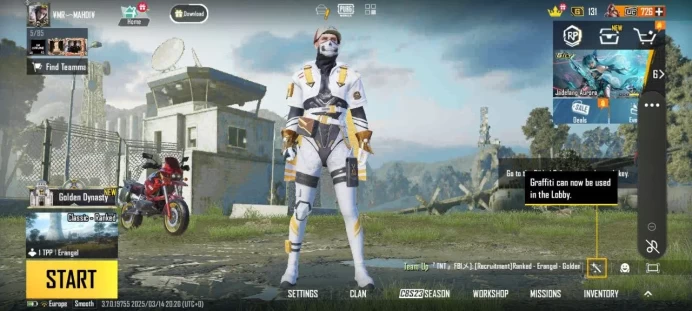 LvL57  |  59Sets |  9Halmets |  7Backpacks | P64