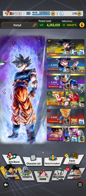 D637-IOS+Android-4 UL(Goku Uis+Vegeta)+37 Legends+Good Equipment+Good New Team PVP+Goku Uis+God Vegeta+Gotenks+Vegeta and Goku+God Goku+Vegito