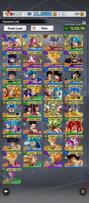 D640-IOS+Android-UL Goku Uis Red Star+33 Legends Limited+Good Equipment+New LL Goku Uis Red Star+God Goku Zenkai+God Vegeta+Vegito Green+Jiren