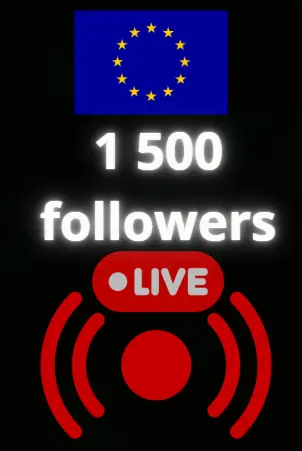 | Europe | Live phone ready | May have Live Studio | 1.500 Followers | No bann | No violations | Full Data Change | Native mail | 