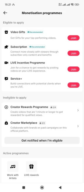 Europe | 2k Followers |5,7k Likes| Views |Live Phone+PC| 4 Monetisation program able to join |2 active monetisation program| Full Data change|