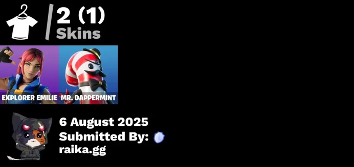 [PC/PSN/XBOX] 2 skins | Explorer Emilie | Mr. Dappermint | Greebles