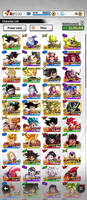 D646-IOS+Android-4 UL(New UL SS Goku+Vegeta+Shenron)+Nice Team Daima+Good Equipment+SS4 Goku Red Star+SS3 Vegeta+Meta Account