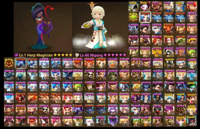 Global - 2 LD5 - Nigong ( Light Sage ) + Vivachel ( Harp Dark ) + 35 Nat5 + Liam + Woosa + Beth + Savannah + Leo + Rakan + Seara +R