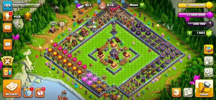 TH 15 (99% MAX) !! 4 MAX HEROES !! 8 EPIC EQUIPMENTS (3 EPIC MAX) !! HIGH BUILDER BASE !! 7 SKINS (3 LEGENDARY SKINS)!! 730 CWL MEDALS !! NC AVL