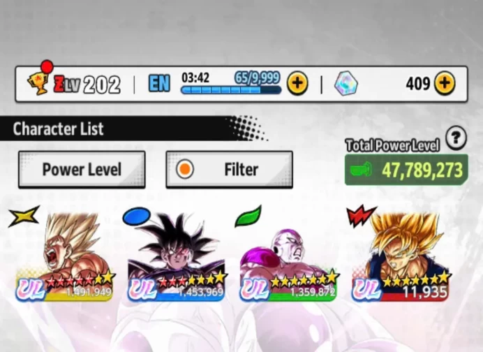 D657-IOS+Android-Meta Account-4 UL(New SS Goku 12 Red Star+ New Frieza Power+Turles)+Good Equipment+Namek Goku+Nappa+SS3 Goku+Pikkon+Jiren+Gohan