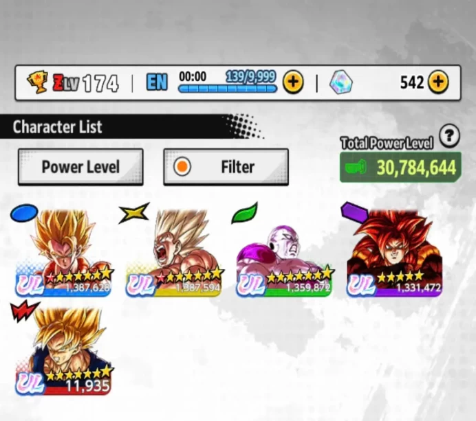 D659-IOS+Android-Meta Account-5 UL(New SS Goku Red Star+Frieza Power+SS4 Gogeta+Super Gogeta)+21 Legends+Good Equipment+Zamasu Zenkai+Namek Goku