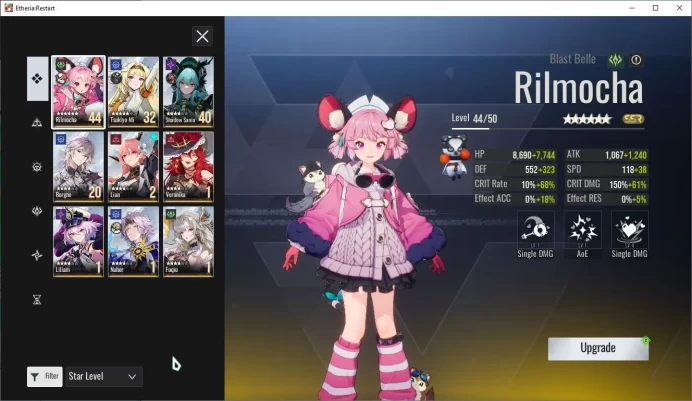 Global-S9| 9 SSR (Fuqiu[P1],Shadow Sania,Liliam,Tsukiyo Mi,Veronika,etc)+23SR Animus|MCFemale|Log Google|Check SS(ER842)
