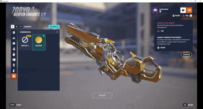 Lifetime Warranty+Steam Account + 190 SKINS + Free Choose 1 Golden Weapon+3 Golden Weapon+GENJI ONI + ANA GHOUL + HANZO DEMON + D.VA PALANQUIN +