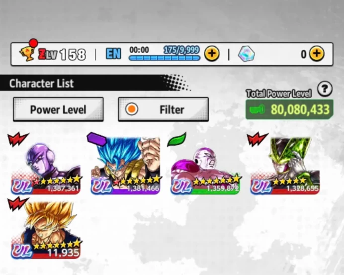 D670-IOS+Android-Meta Account-5 UL(New Frieza+Cell+Hit+Gogeta)+44 Legends+Good Equipment+Goku Saga+Goku Uis+Broly+God Vegeta+Namek Goku+God Goku