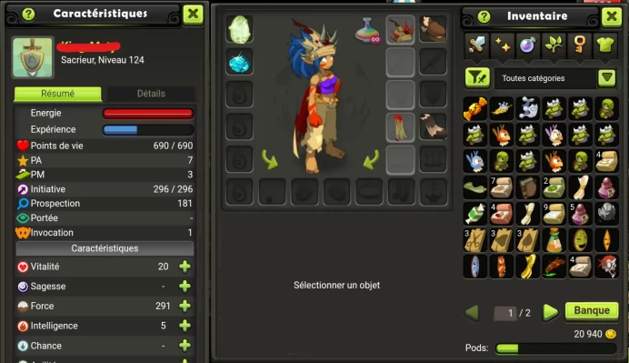 Sacri LVL 124 Kelerog / Non Certifie, Securite 100 % !!