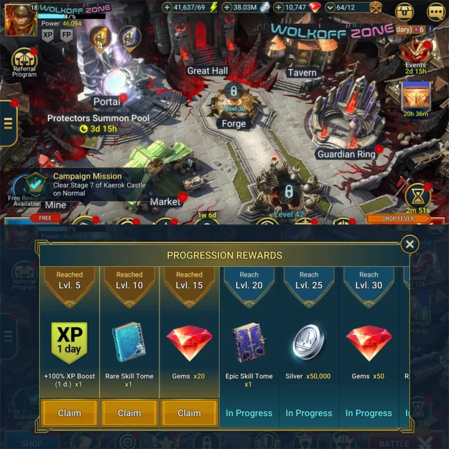 Starter Accounts with SHARDS!135+Ancient,30 Void,20 Primal,4 Sacred!45K+ Energy!11K+ Gems,35M+Silver!4000+Multi-Battle!16 Leg Artor+Cleo,Guurda!