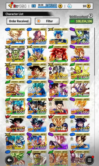 D682-IOS+Android-5 UL(New Frieza+Turles+Vegeta)+33 Legends Limited+Good Equipment+Goku Uis+Goku+Piccolo+Goku&Bardock+Namek Goku+Nice Team PVP
