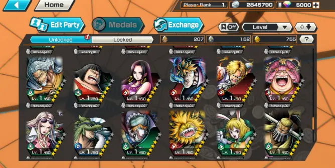 iOS Only [4 FILM RED Shanks+Old Shanks+Mom][5000+ Gems][750+ GF][40+ 4 character][Account Player Rank1][Automatic Delivery]