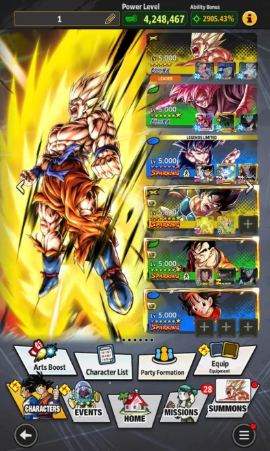 D692-IOS+Android-3 UL(New SS Goku+Rose)+37 Legends+Good Equipment+Goku Uis Full Star+Broly+Gotenks+God Vegito+Goku Black+Namek Goku+God Goku