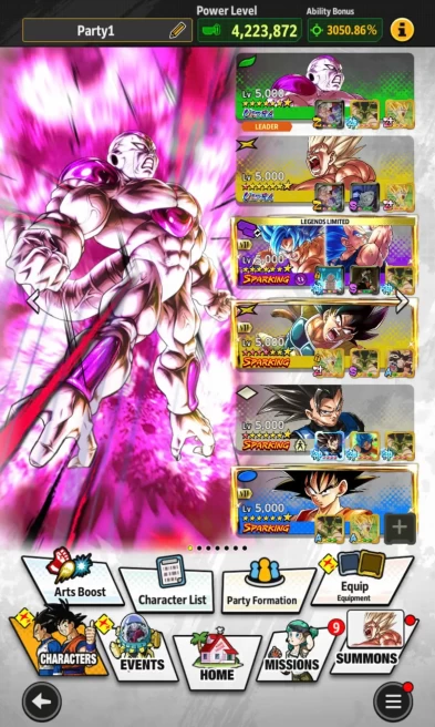D693-IOS+Android-2 New UL(SS Goku+Frieza Power)+25 Legends+Good Equipment+Team Frieza+Namek Goku+Gotenks+Piccolo+Buu Kid+Goku Kid+God Vegeta