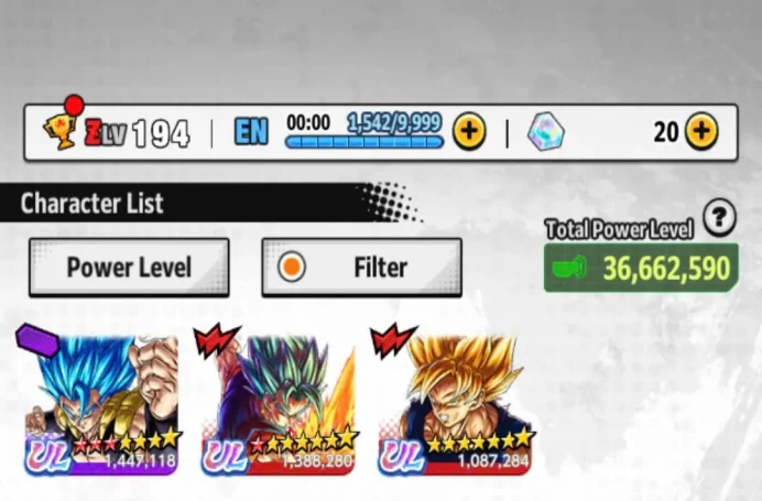 D695-IOS+Android-3 UL(Gogeta Blue 10 Red Star+Vegito Blue Red Star)+11 Legends+Equipment+Goku and Frieza+God Gogeta+God Vegito