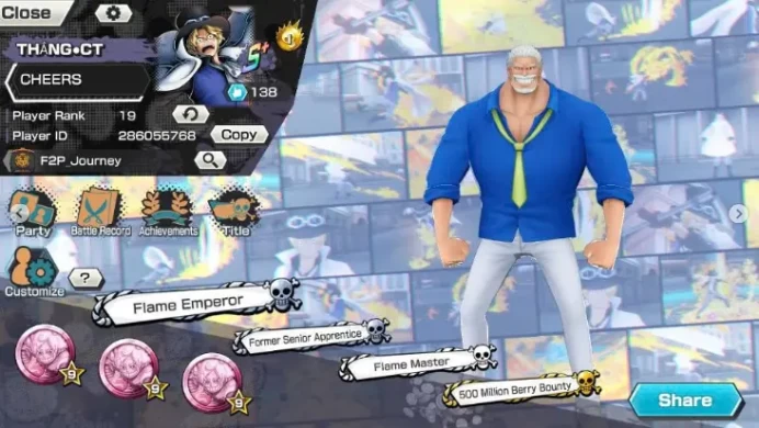 BR534-IOS+Android-4 Ex Meta(Garp-Sabo-Kuzan-Roger)-Good Medal-Support 142%+Egghead Luffy+S-Baer+Oden v2+S-Hawk+Sanji+Jabra+Egghead Zoro+Noland
