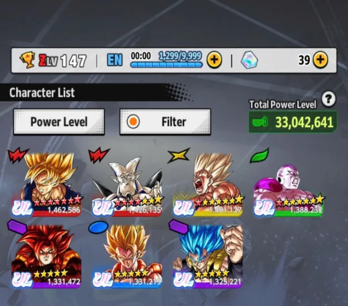 D699-IOS+Android-Meta Account-7 UL(New SS Goku+New Frieza+SS4 Gogeta+Gogeta Blue+Super Gogeta)+24 Legends+Good Equipment+Namek Goku+Goku&Bardock