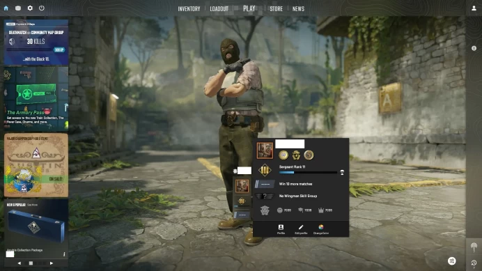 [ID:121036][PRIME][PREMIER MODE AVAILABLE][FACEIT READY][VERY RARE][COMMENDATIONS 3x7039] UN (UNRANKED || 0 MM || 93 HOURS || MEDALS)