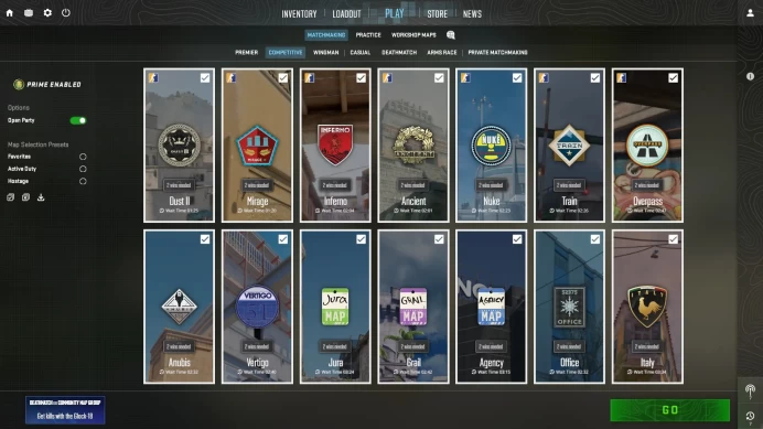 [ID:121036][PRIME][PREMIER MODE AVAILABLE][FACEIT READY][VERY RARE][COMMENDATIONS 3x7039] UN (UNRANKED || 0 MM || 93 HOURS || MEDALS)