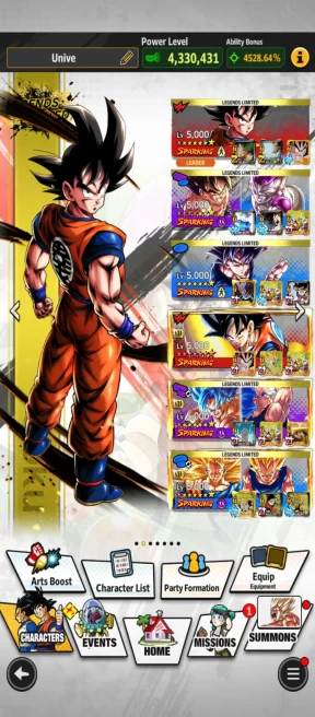 D701-IOS+Android-4 UL-New Frieza+44 Legends Good Star+Nice Zenkai+Vip Equipment+Many Good Team Ready PVP+Goku Uis+Goku Saga+Jiren Zenkai+Gotenks