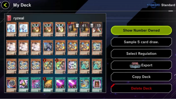 Lv 18 | 17 Deck Ready| Ryzeal, Maliss, Fiendsmith Control,Resonator, and Etc|Ranked Available|Konami|CE ON|Check SS(YMD765)