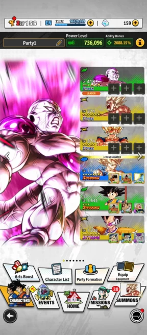 D706-IOS+Android-3 UL(New SS Goku+New Frieza+Super Vegito)+Namek Goku+Nappa+Goku and Bardock+Goku+Soul+Event Farm CC