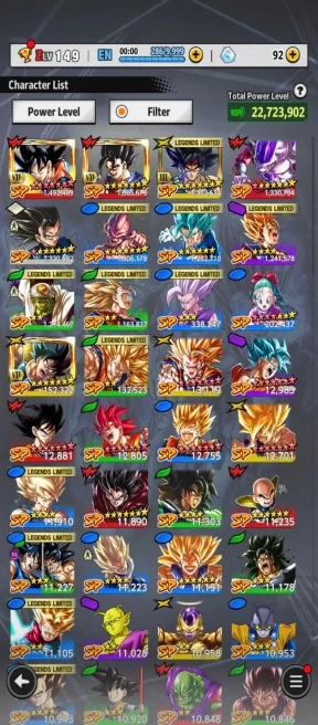 D708-IOS+Android-3 UL(Super Vegito Full Red Star+New SS Goku)+14 Legends Limited+Equipment+Bardock Zenkai+Namek Goku+Pikkon+God Vegito+Gohan